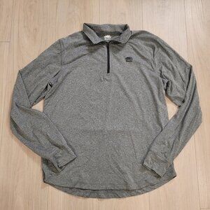 ROOTS | Athletic Quarter Zip Long Sleeve Shirt | Sz. S